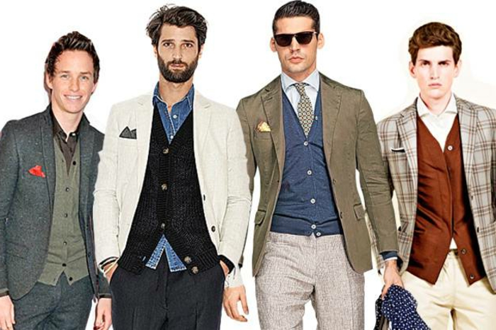 blazer en différentes couleurs blanc gris beige vert plaid élégantes modèles de style décontracté pour hommes