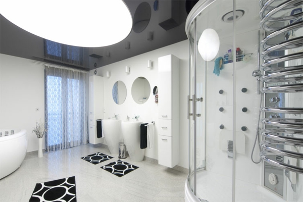 къпане площ с-кръгли елементи дизайн