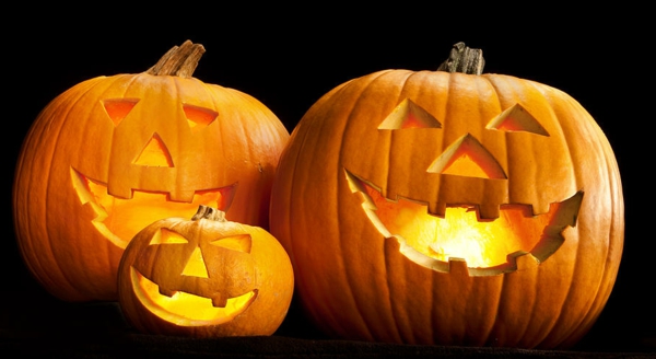cool - Halloween Pumpkin Faces Deco ötlet