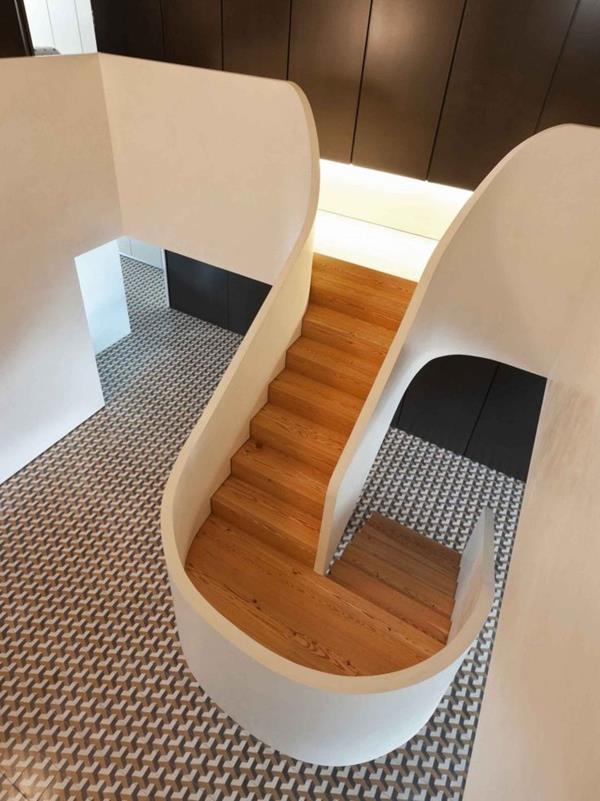 Fresco Ideas-por-un-moderno-escalera interior