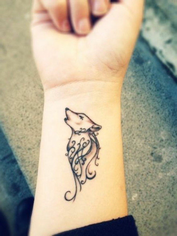 Cool Tattoo Идеи Wolf Татуировка