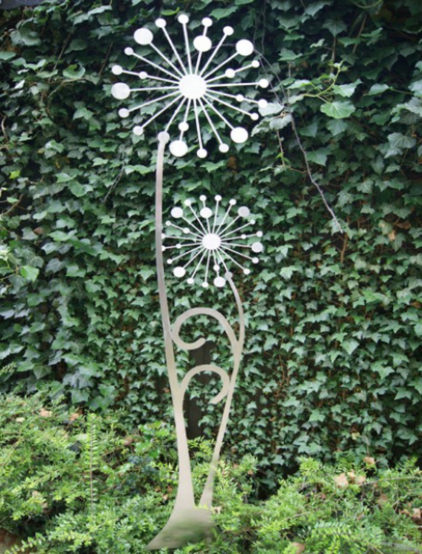 охлаждане Gartendeko еднократни неръждаема стомана цветя
