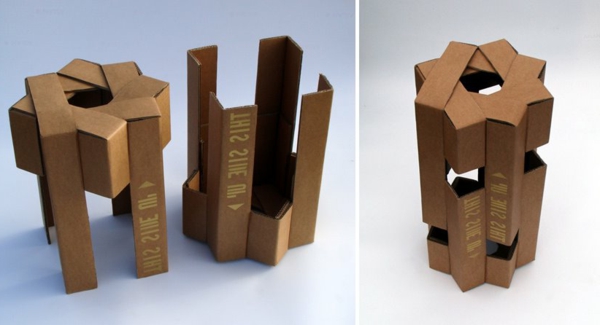 cool-creativa-heces-de-cartón hecho a mano