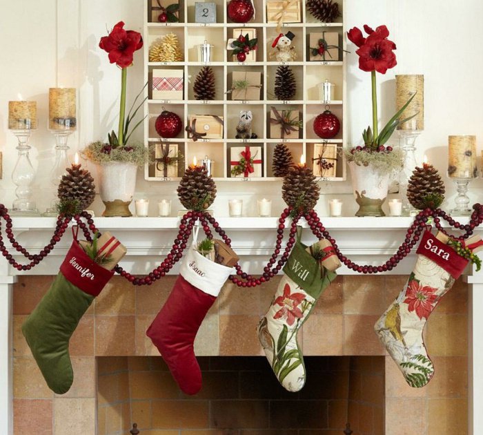 охлаждане weihnachtsdekoration стелажи малки подаръци и сувенири свещи Sock щифтове