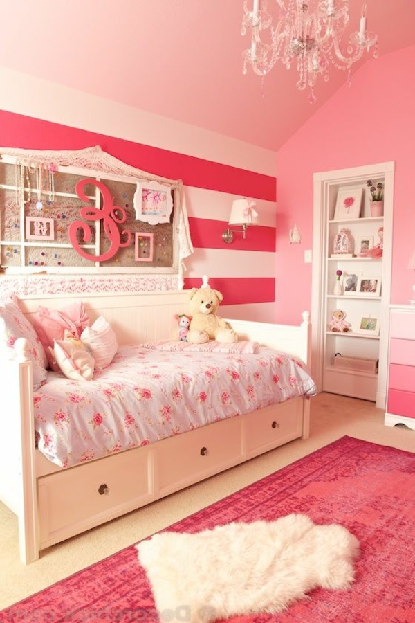 بارد الاطفال-غرف نوم-باللون الوردي