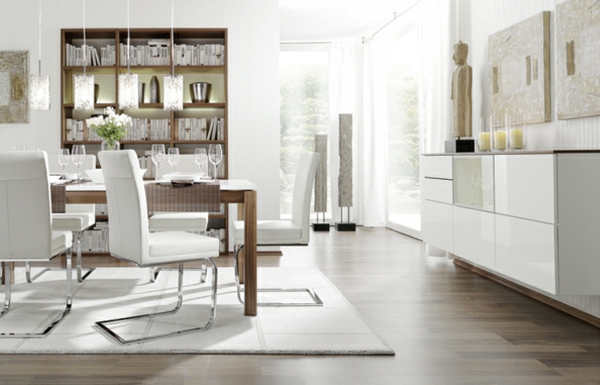 cool-comedor-set-con-moderno-muebles-de-madera