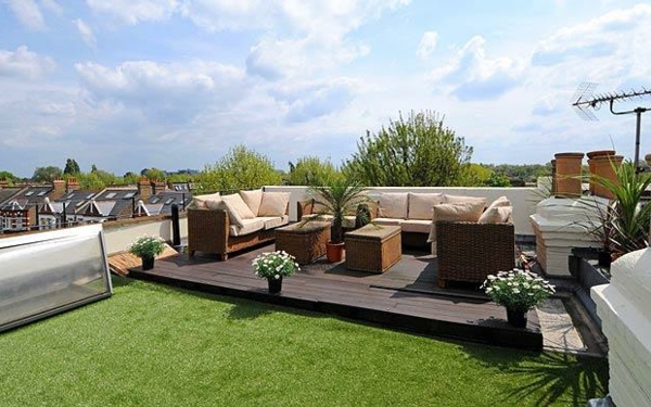 охлаждане екстериор-дизайн-покривна тераса-с-трева