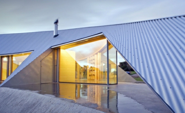 покрив метал-Крофт къща-провинциален-дизайн-