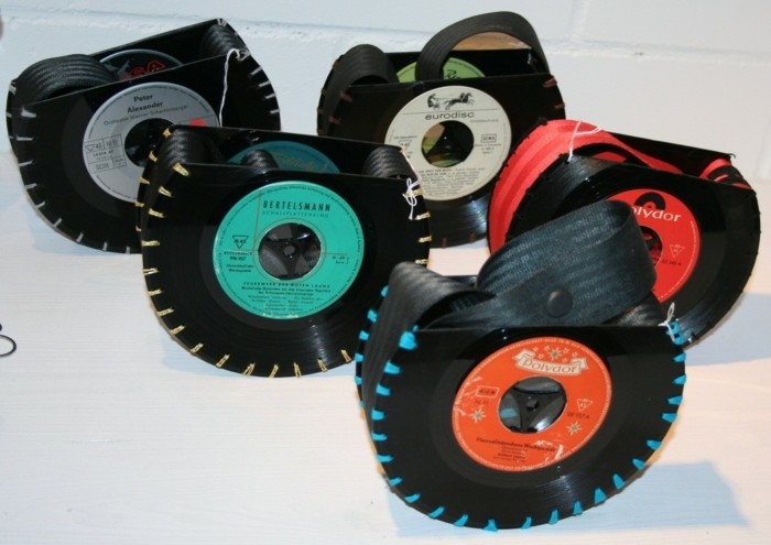 deco-of-gramofonszerkezet régi gramofon-mint-zsákok