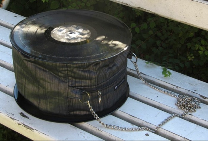 deco-of-tál-fancy-bag-of-régi gramofon
