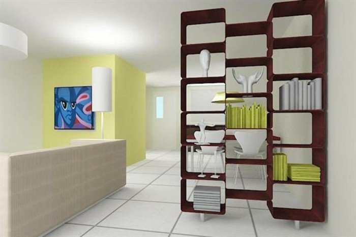 διακόσμηση βιβλία στο ράφι του δωματίου διαιρέτες-διαμέρισμα-shelf-ράφια-as-a διαχωριστικό τοίχο του δωματίου διαιρέτες-ράφια