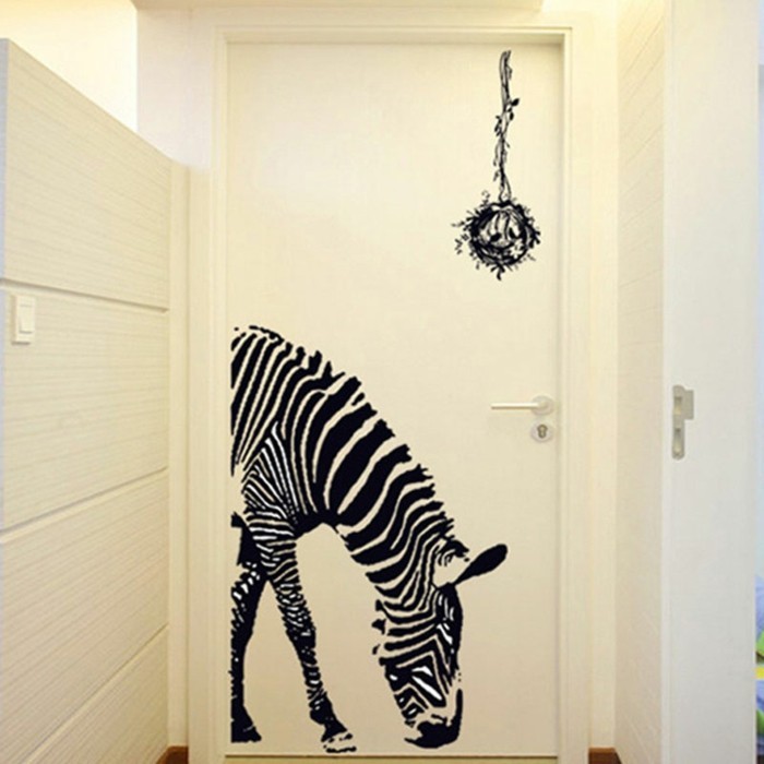 dekoráció-előtér-a-elhajló-zebra