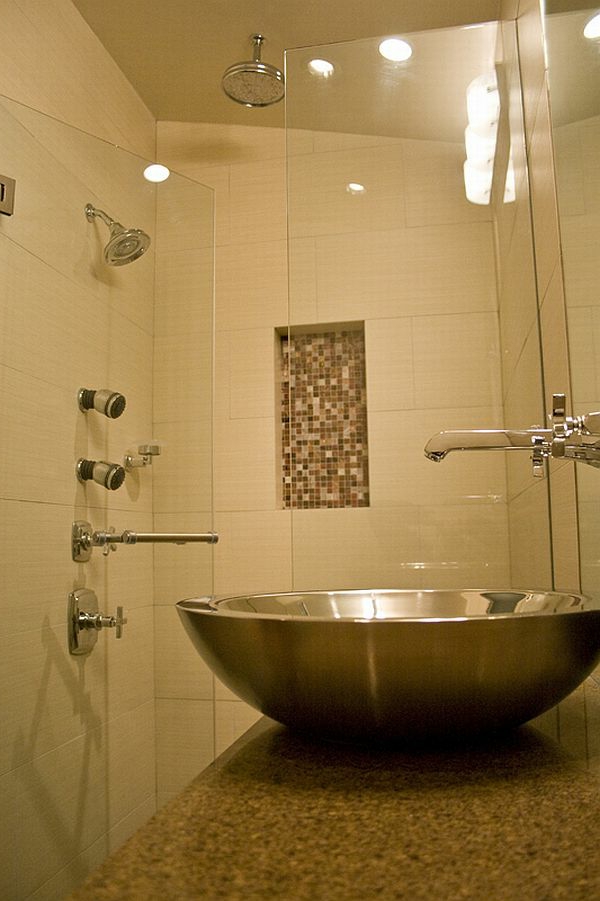 تصميم-حوض الاستحمام-التصميم الحديث-جدران مصنوعة من الزجاج
