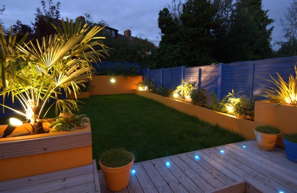 градински дизайн-градина-дизайн дизайн екстериор-градина-светлинни идеи
