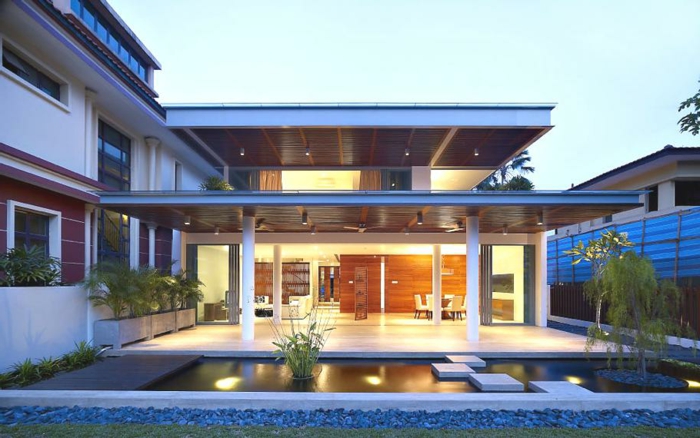 suunnittelu-valmistunut talo moderni-double taloa-kaunis moderni-house-Build