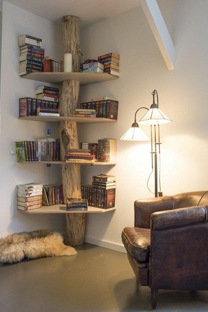 DIY-moebel-creativa-Wohnideen-árbol-real-de-madera-con-make-libros-yourself