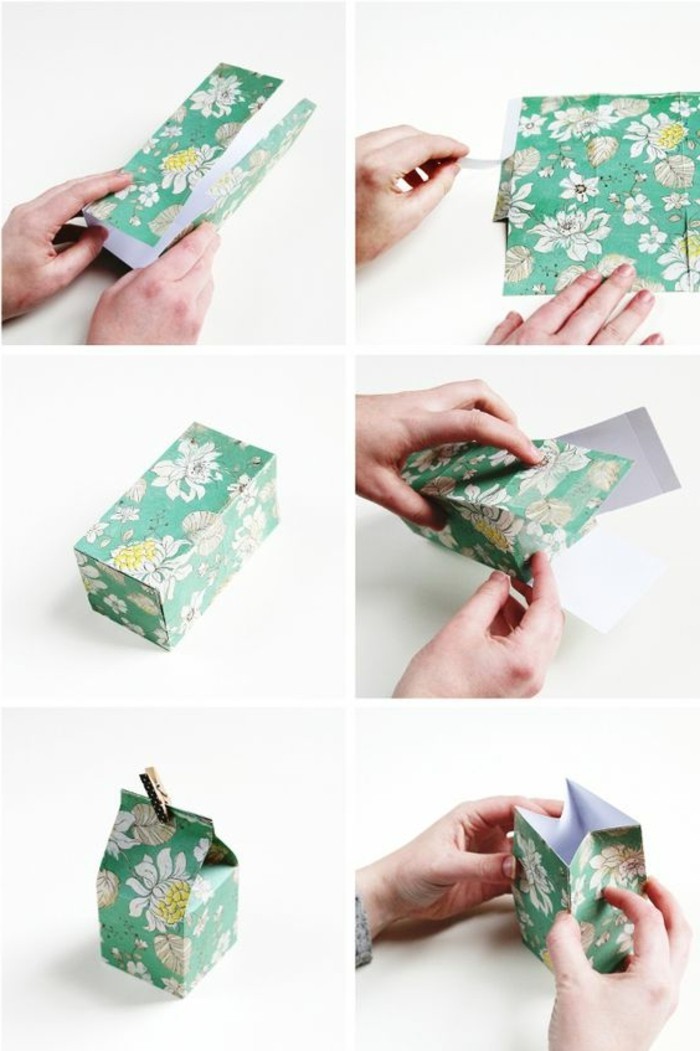 diyorigami plegado técnica de papel origami plegado instrucción-origamimitmusterpapier