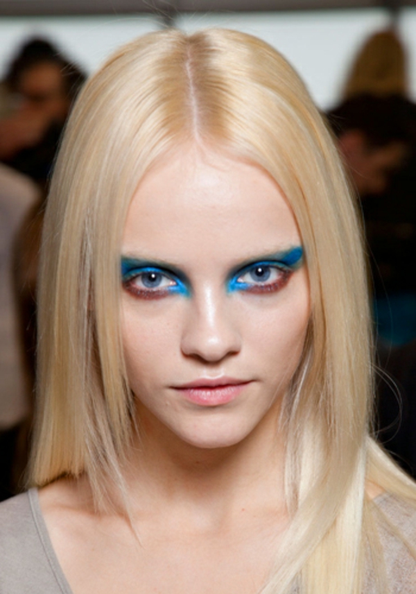 make-up - očaravajuća plava šminka