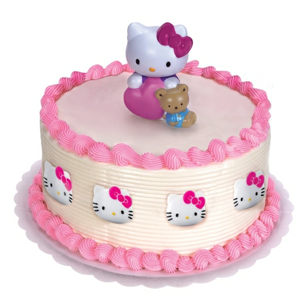 pastel-decorar-pastel-decoración-pastel-pastel-pastel-Hello Kitty pies