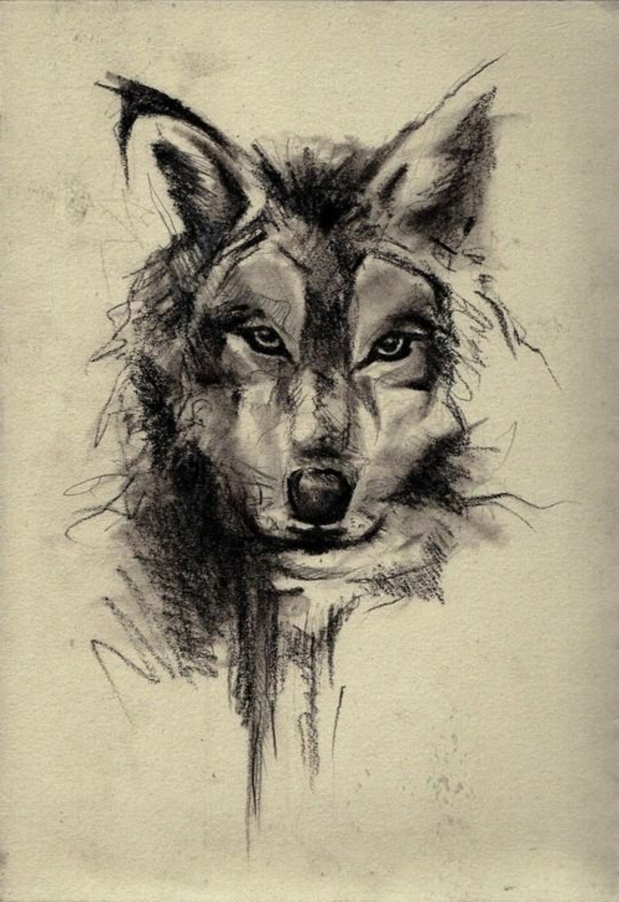 Ето една идея за вълкова татуировка, която може да ви хареса