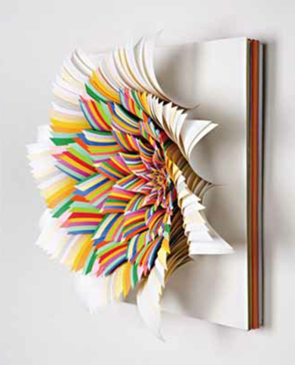 egyszerű kézműves ötletek virágok-from-papír