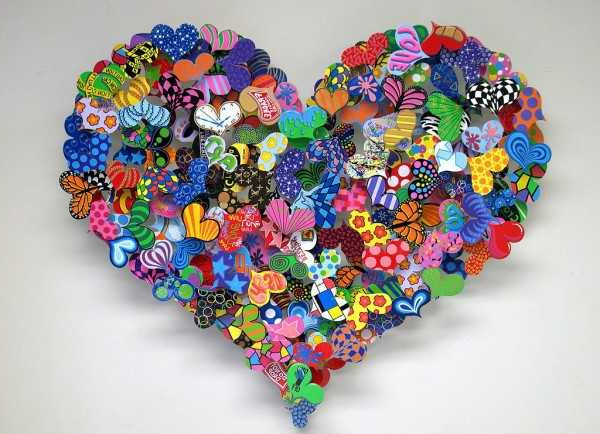 fondo simple-arte-ideas-cool-colorido-corazón-brillante