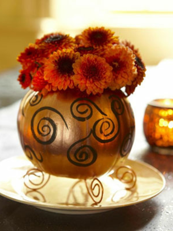 egyszerű kézműves ötletek-csodálatos-váza