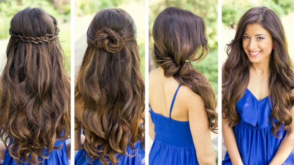 Jednostavan frizure-za-duge-kose-četiri slike