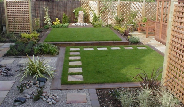 прост-хубав дизайн най-малките градината
