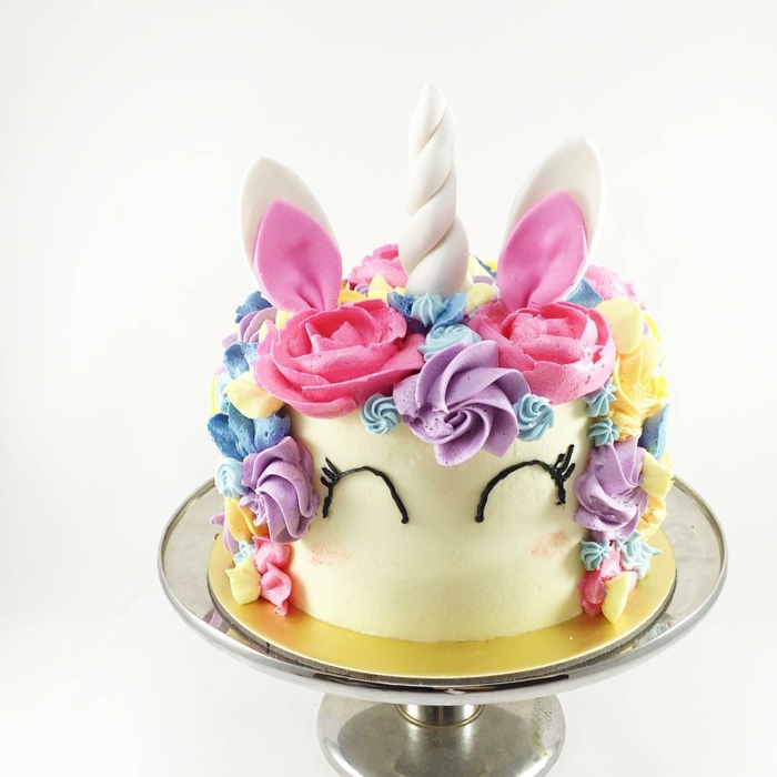 unicorn cake - maukas kindertorte