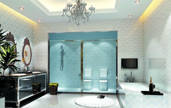 الداخلية-تصميم أفكار أنيقة-حمام