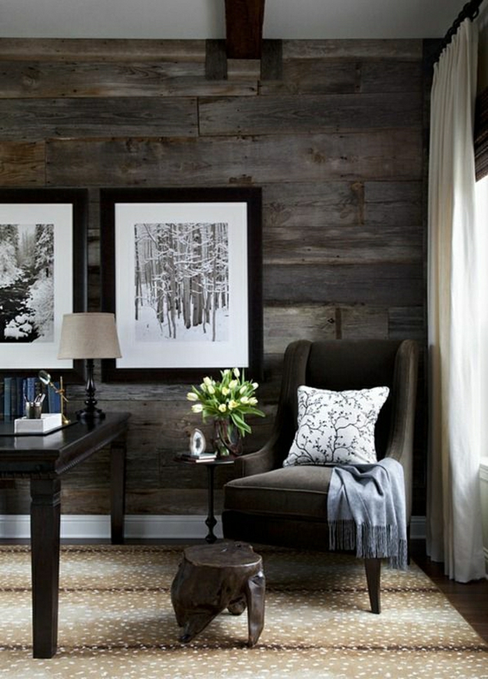 елегантен стена с плочки интериор-фаянсова облицовка от дърво-интериор-модерен дизайн стена-фаянсова облицовка