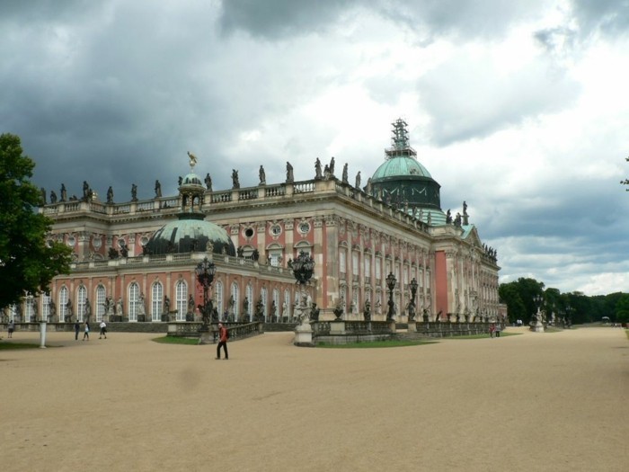 епохален бароков Уникална архитектура-New-Palais-Потсдам-Германия