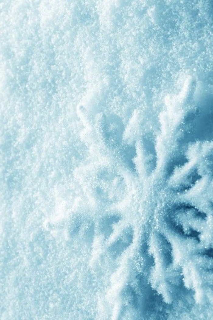 Nevjerojatno zimske fotografije snijega pahuljice figure-romantično-kreativni