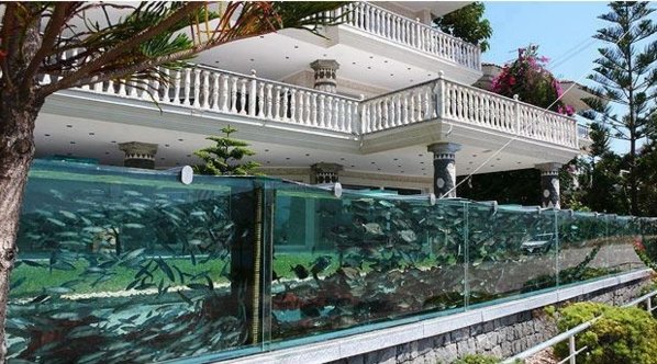 Nevjerojatno Akvarij ograda