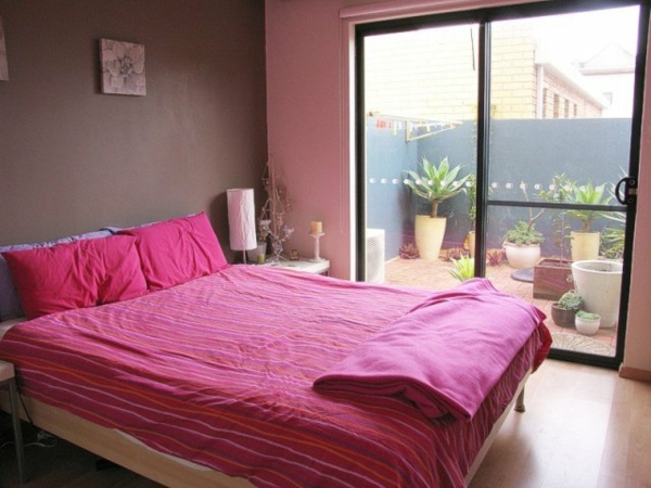 Nevjerojatno spavaća soba u Pink
