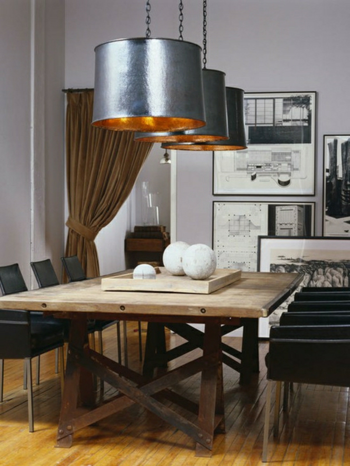 lámparas de mesa de comedor-super-nice-models-wooden-table