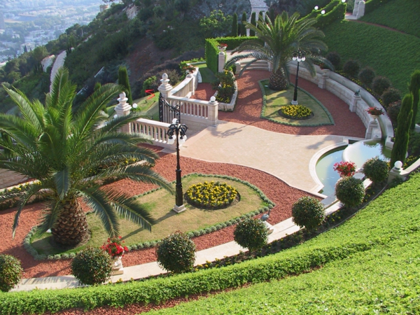 Egzotični vrtovi-on-the-terasa-vanjski dizajn
