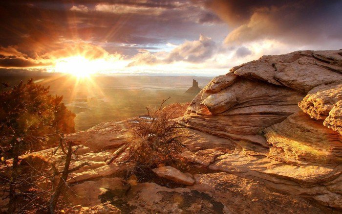 nevjerojatan-sunce-stubište-priroda-slika