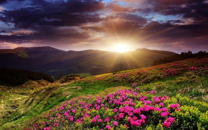 υπέροχες φωτογραφίες φύσης με ανατολή και ηλιοβασίλεμα