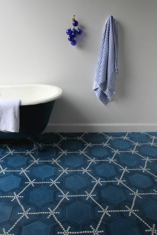 gran cuarto de baño-Ideas-marroquí con azulejos