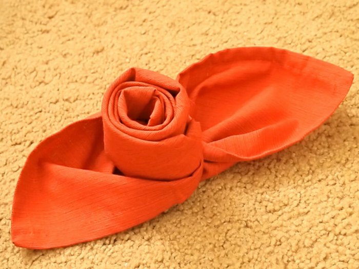 φανταστική ιδέα πορτοκαλί πετσέτα από Κηροπήγιο κάνουν