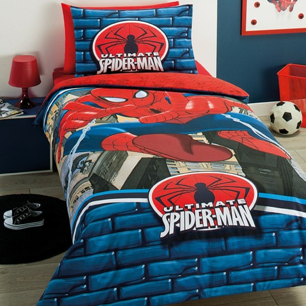 mahtava Spiderman Bedding Superhero - Superhero Movie Vuodevaatteet