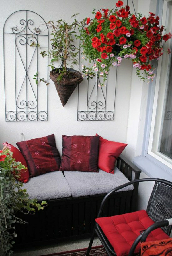 fantastique balcon-meubles-balcon-embellissent balcon-déco-idées-balcon conception