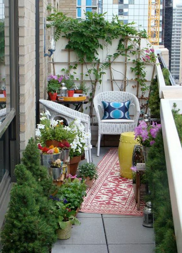 фантастична настилка-балкон-дървен под-тераса-балкон дизайн - деко идеи