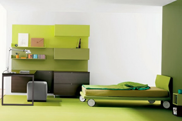цветна палитра стена боя стена боя маслинова зелена ролка детско легло