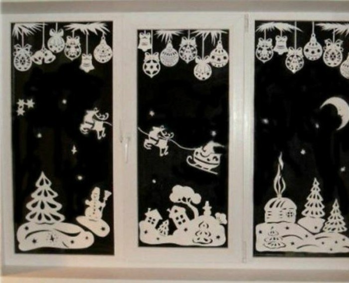 παράθυρο φωτογραφίες-to-Χριστούγεννα