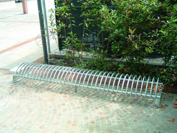 ravno-bicikl-stalak-šupljik-jedan-ili dva-jednostrano-opcionalno-s betonom-baze promijenjen (kopiranje)