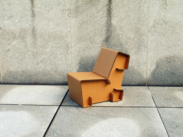 Снимка от фотьойл-картон-картон-мебел-диван-от-картон-картон мебели