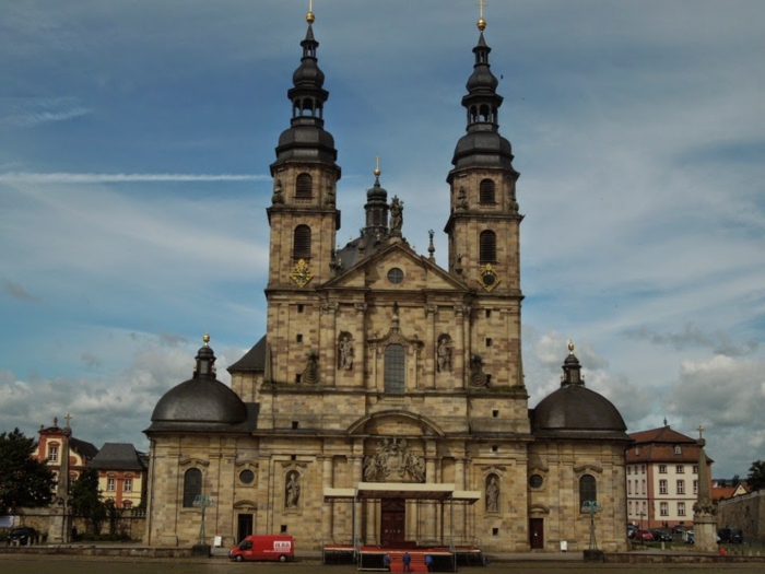 фото-на-Fulda Катедралата-Германия-барокова архитектура